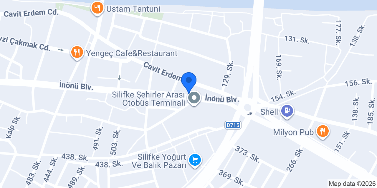 Çorba Dünyası Silifke konumu