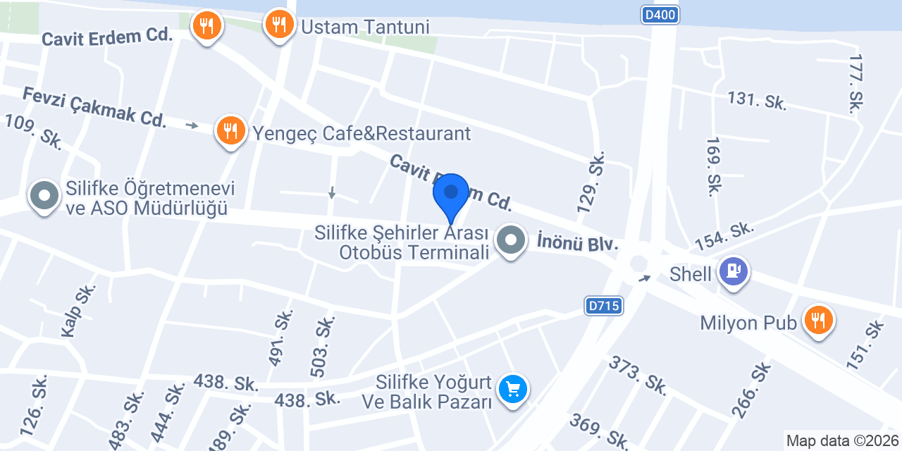 Uçar Birahanesi Mavi Yengeç konumu