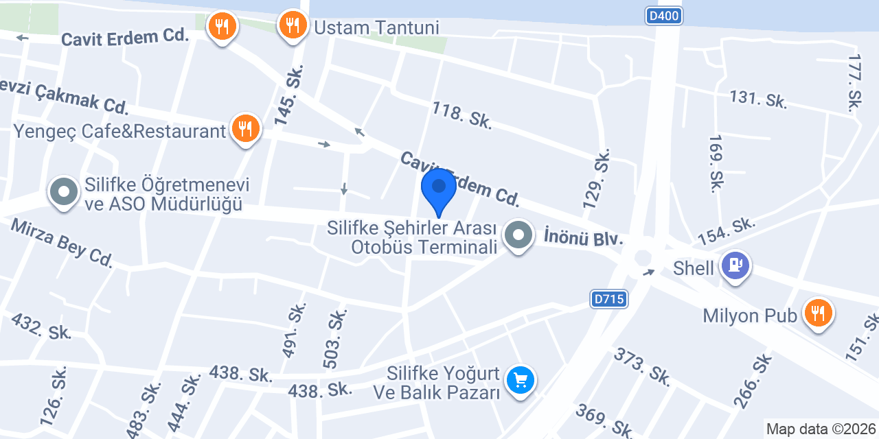 Silifke darphane koltuk yıkama konumu