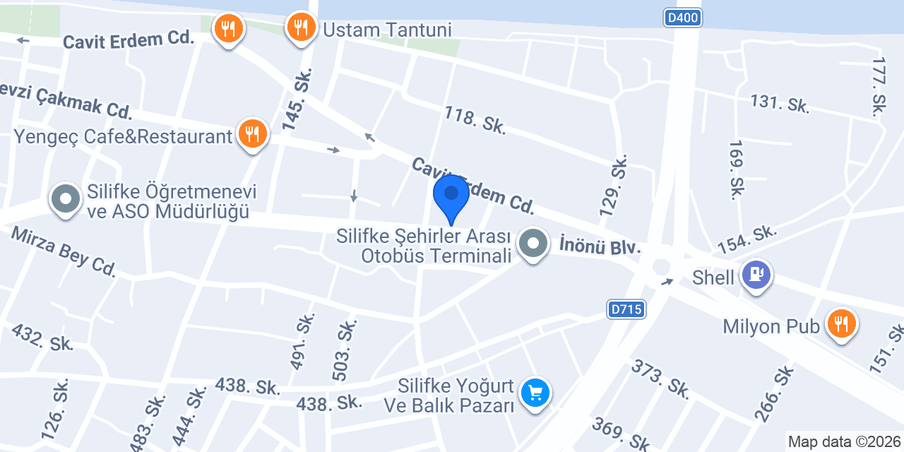Arısan Otel konumu