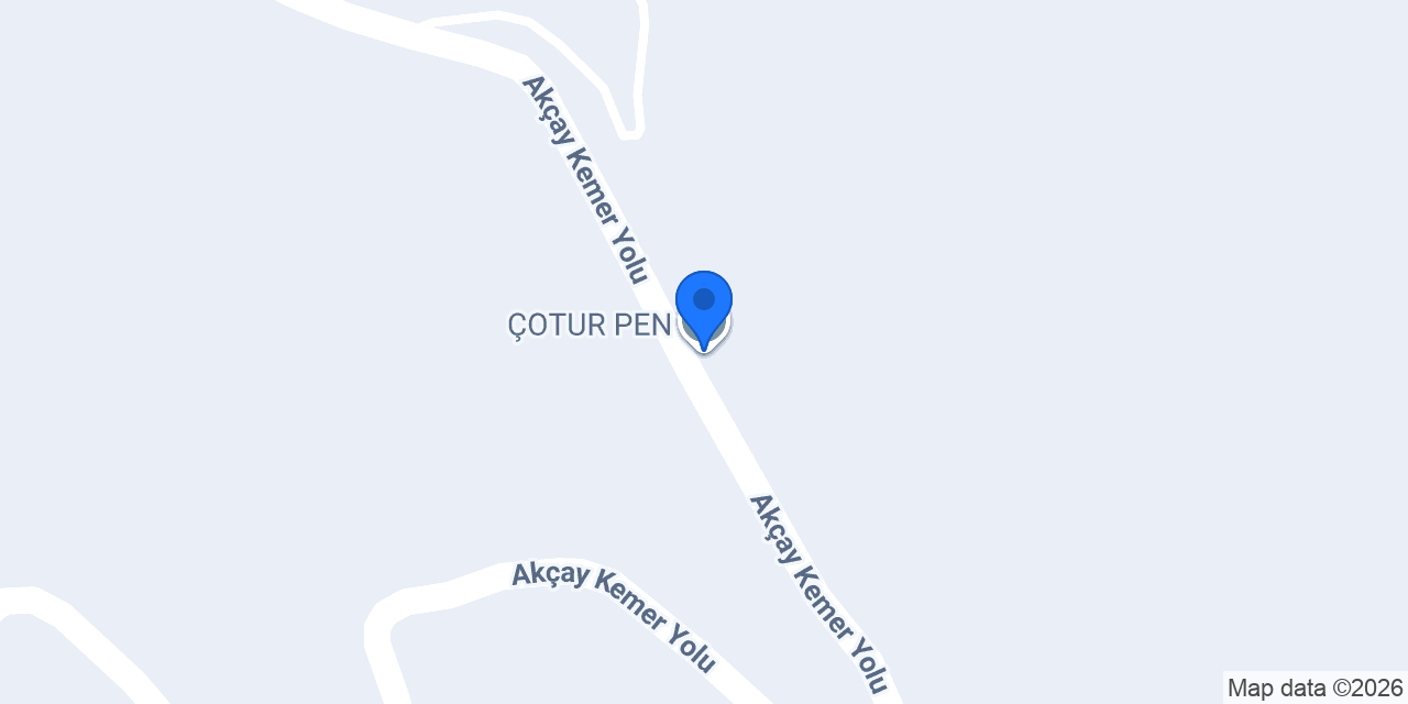 ÇOTUR PEN konumu