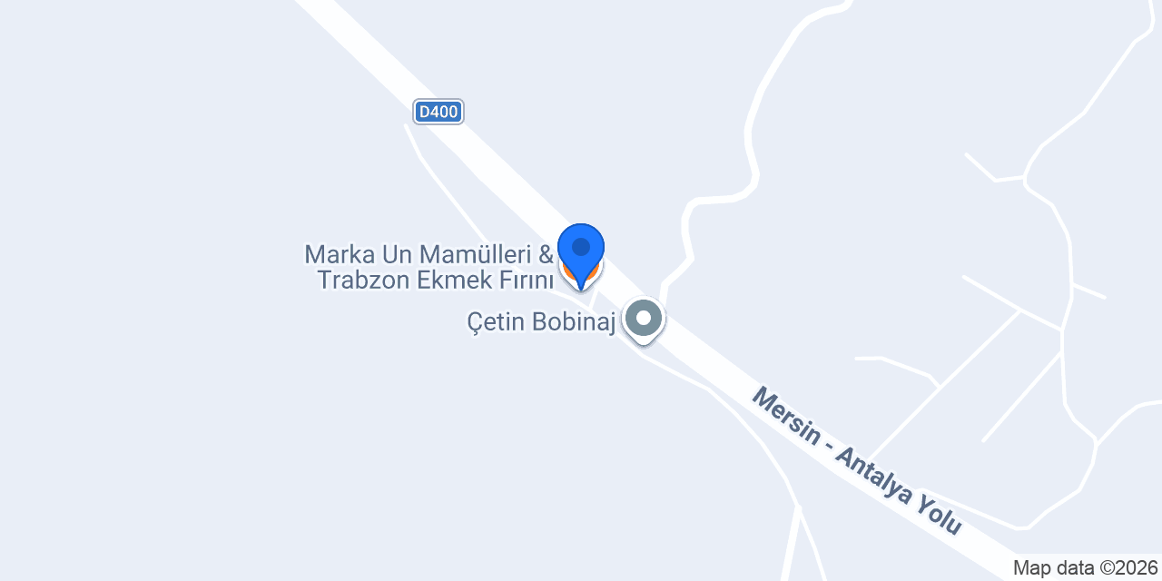 Marka Un Mamülleri & Trabzon Ekmek Fırını konumu