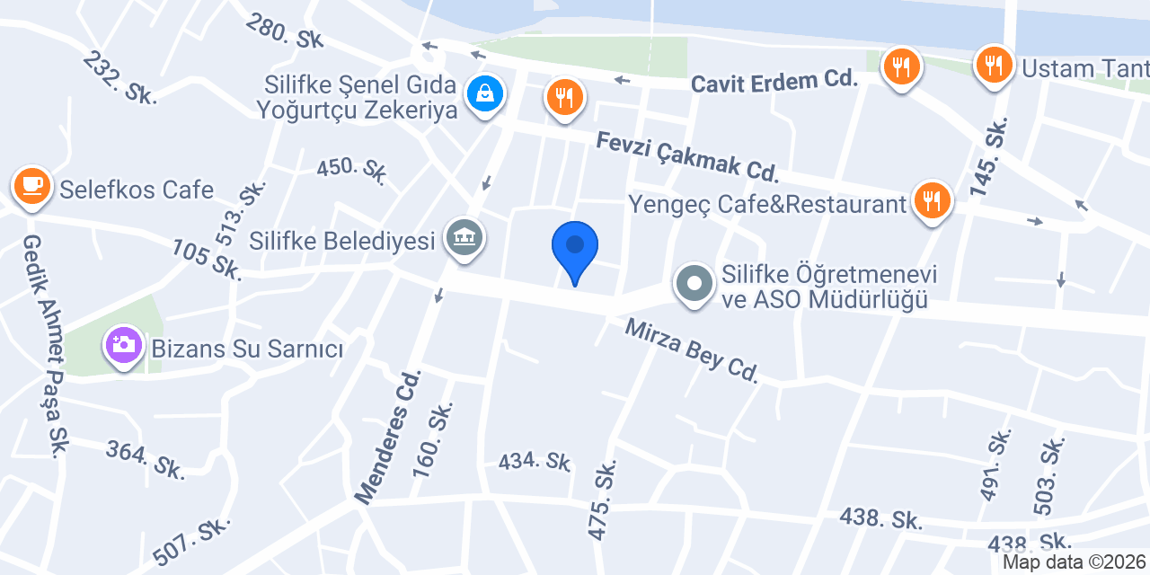 Halkbank Silifke Şubesi konumu