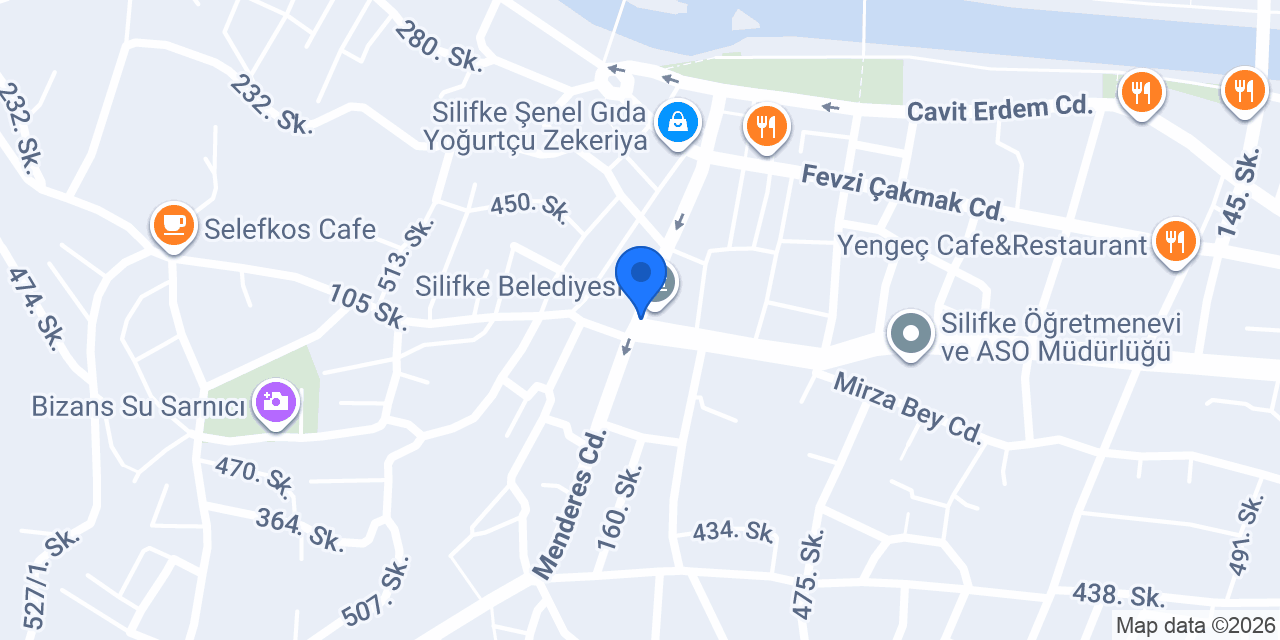 Silifke Başak Kuyumculuk konumu