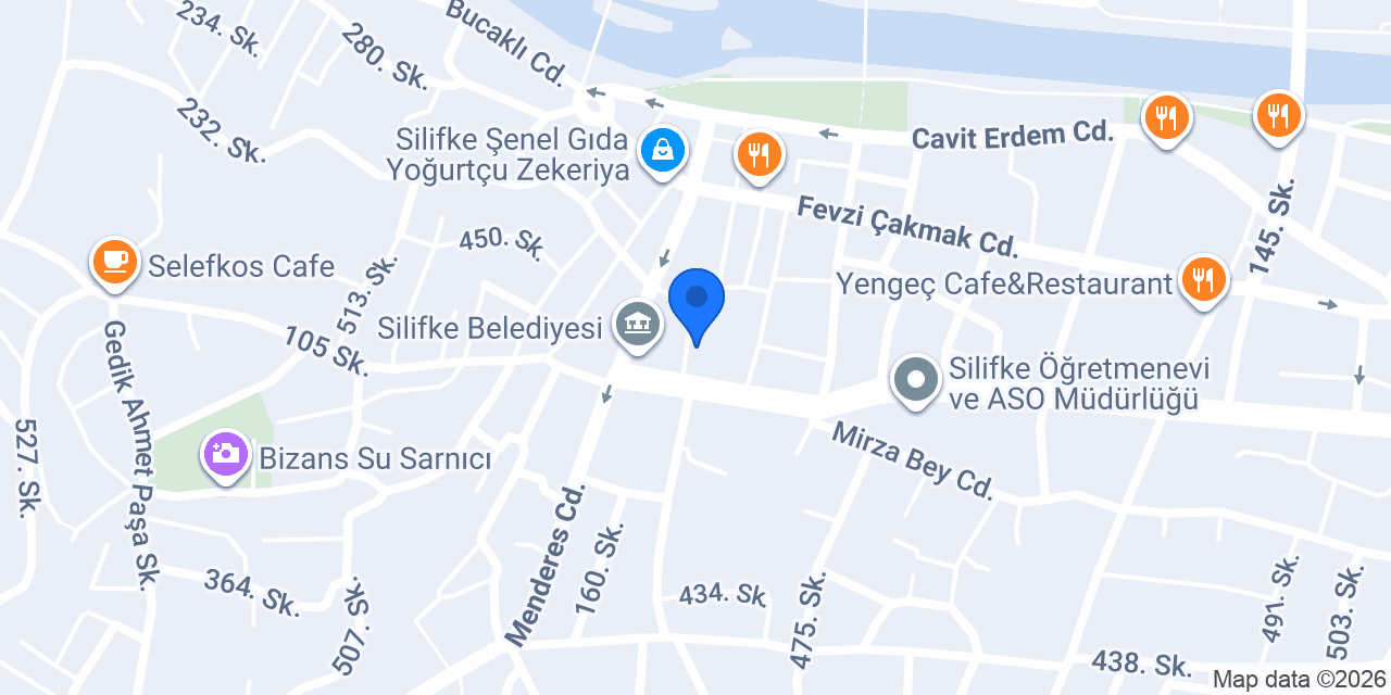Ergül mobilya silifke konumu