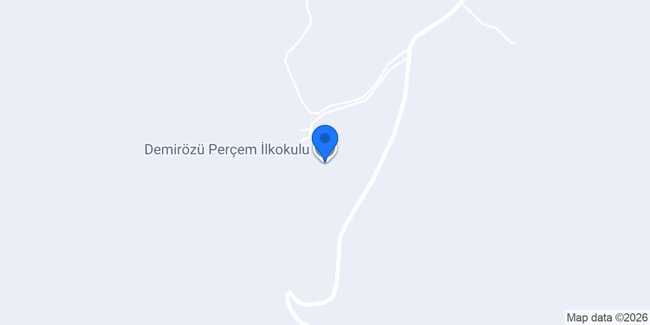 Demirözü Perçem İlkokulu konumu