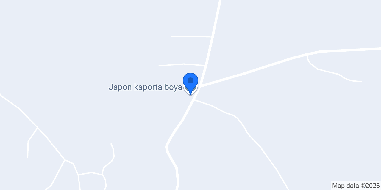 Japon kaporta boya konumu