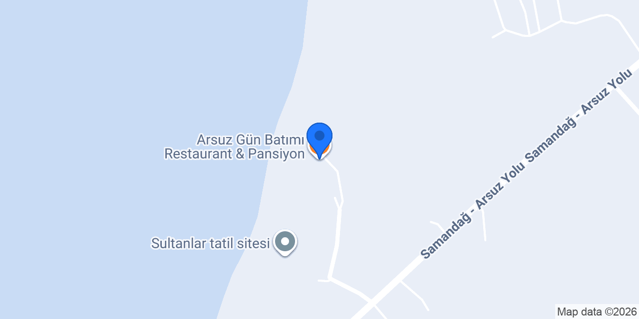 Arsuz Gün Batımı Restaurant & Pansiyon konumu