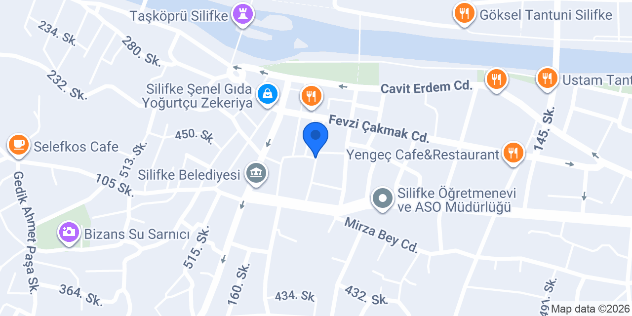 SİLİFKE SENA SAĞLIK KABINI konumu