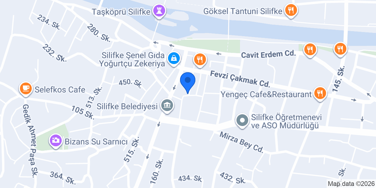 Silifkede konumu