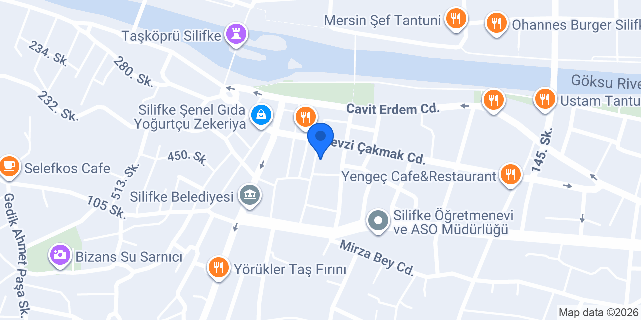 Avukat Kevser AYDIN Hukuk&Danışmanlık-Silifke konumu