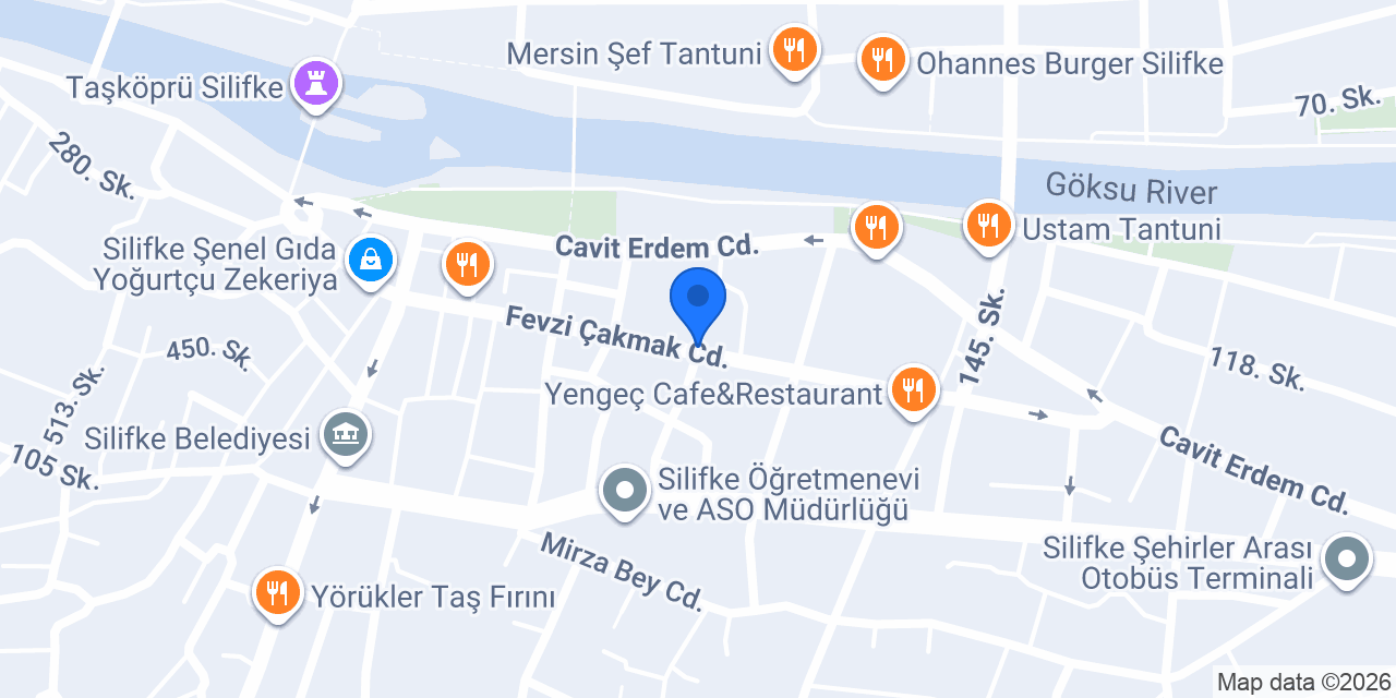 Foto Güngör Silifke konumu
