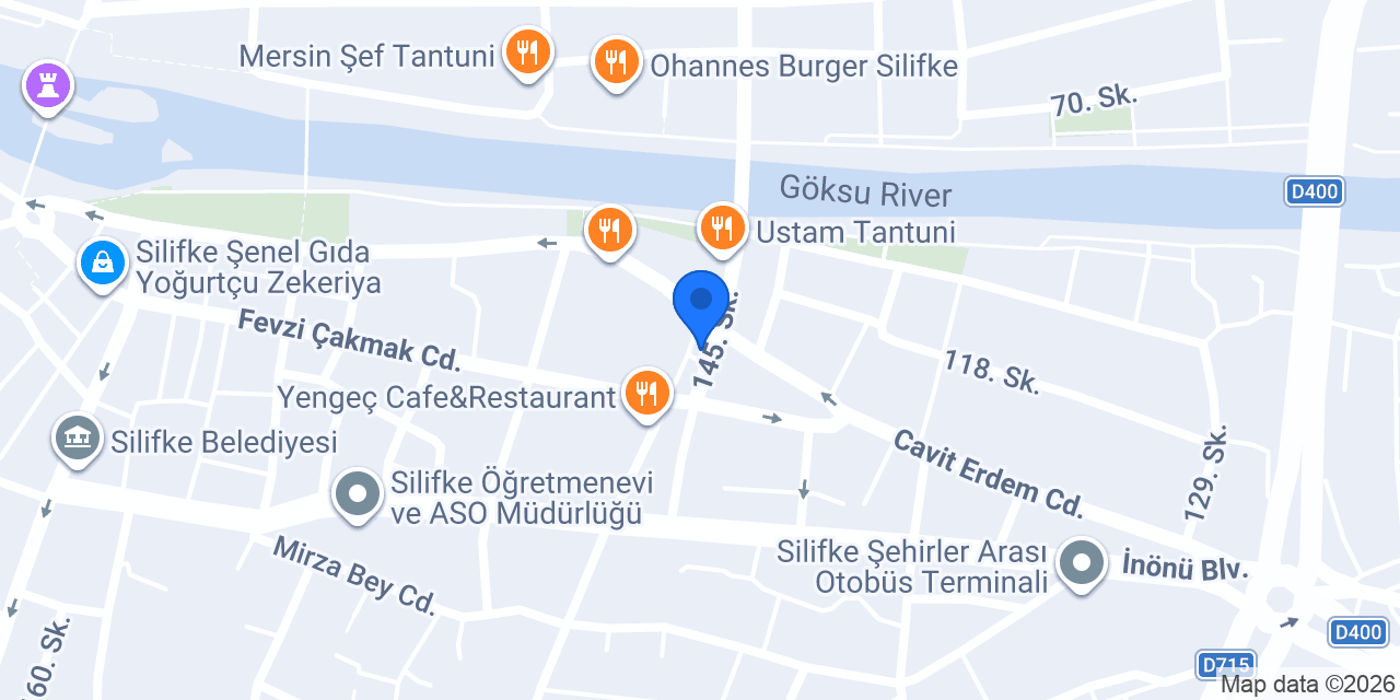 Hilal Sarı Makeup Studio konumu