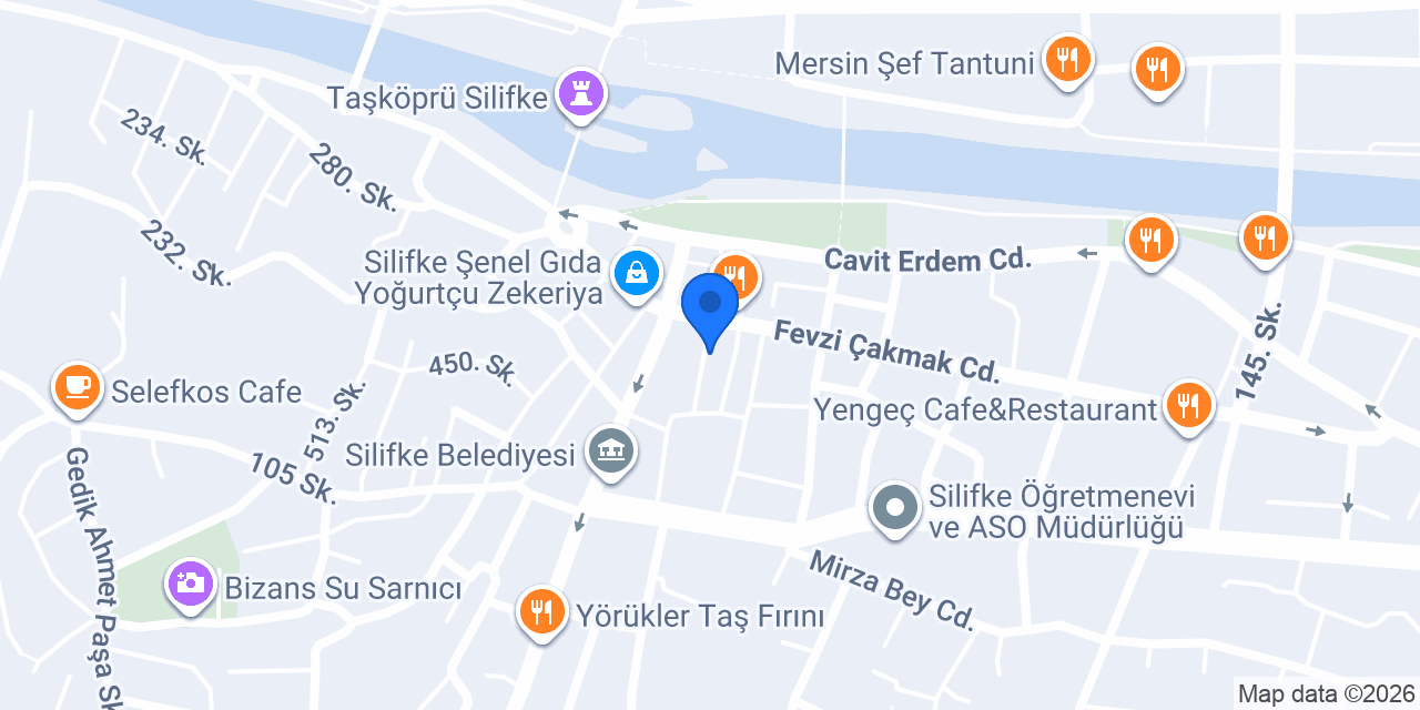 Metsa Eylül Silifke Psikoteknik konumu