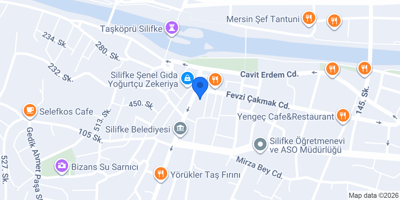 ÇAĞDAŞ TUHAFİYE HEDİYE SİLİFKE konumu