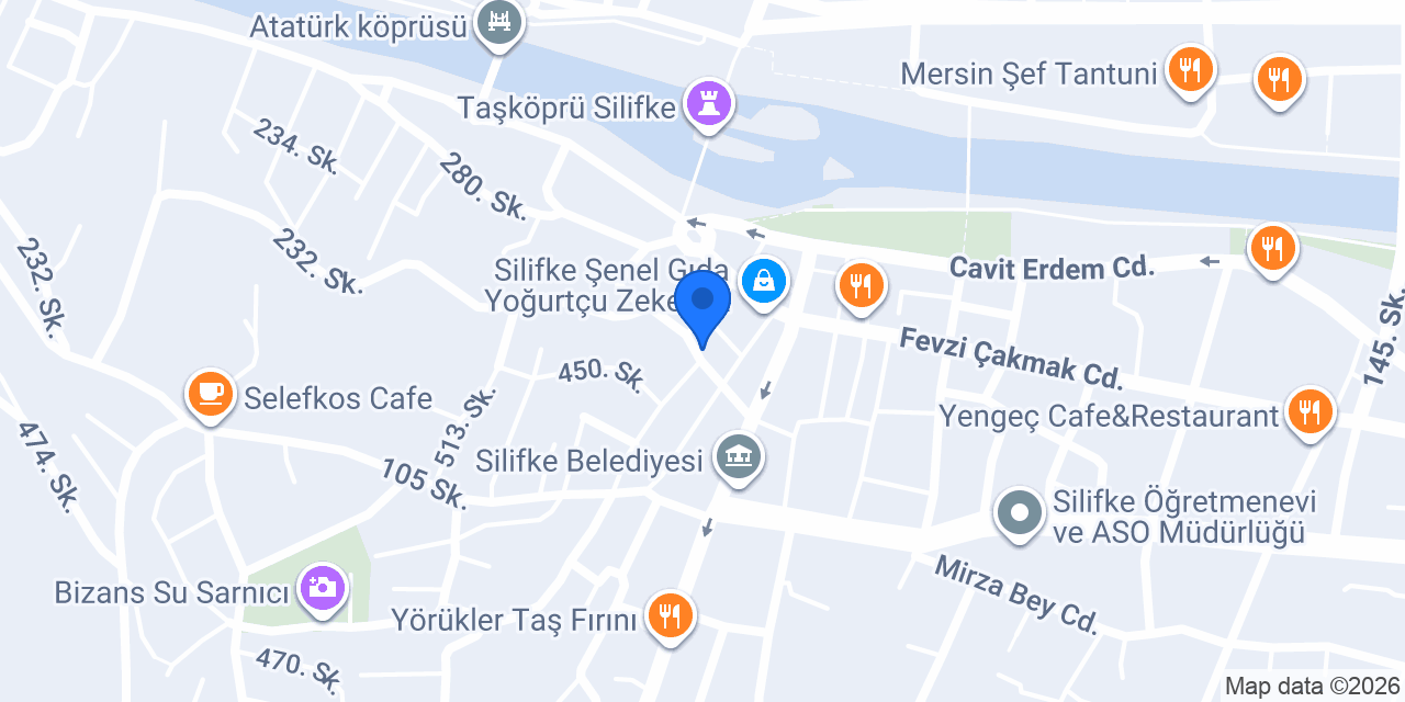 Tiger İnternet Cafe konumu