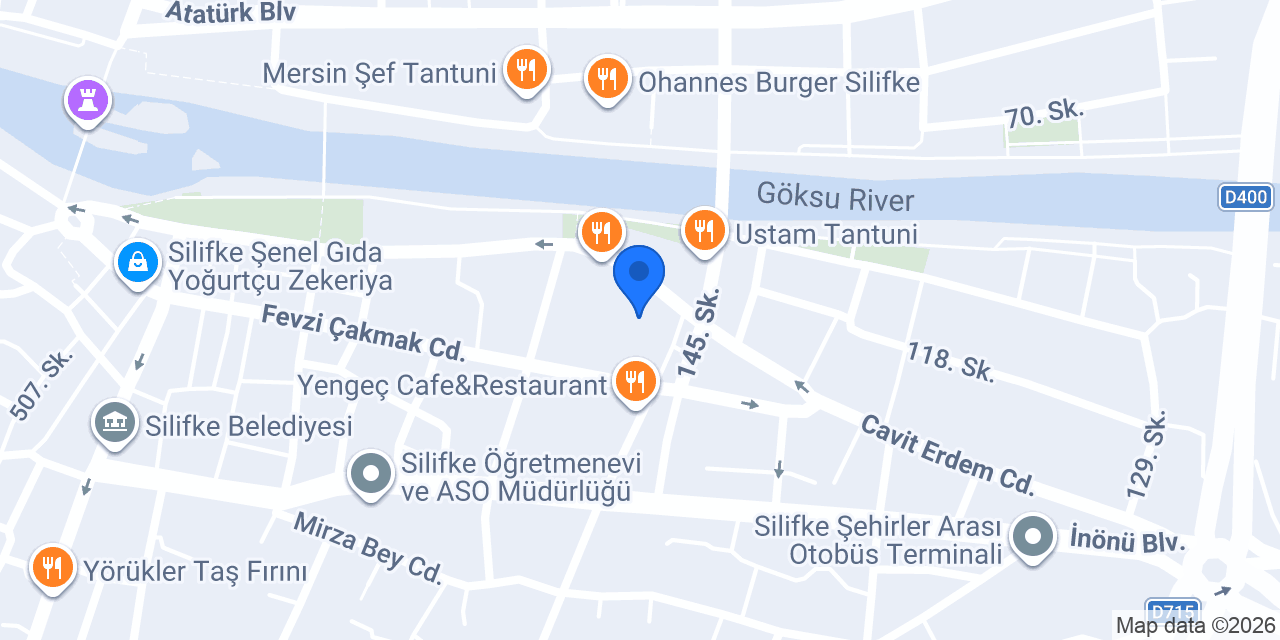 B'KİLYA GAYRİMENKUL konumu
