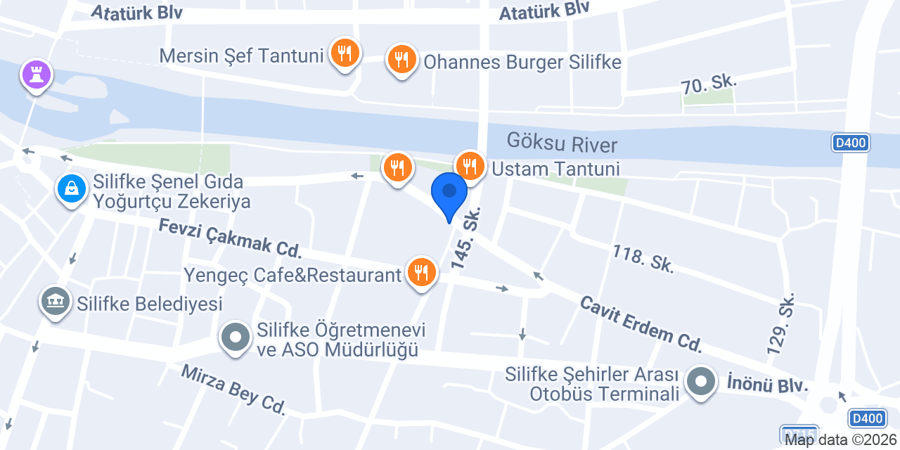 İKİ 1A KAFASI SİLİFKE konumu