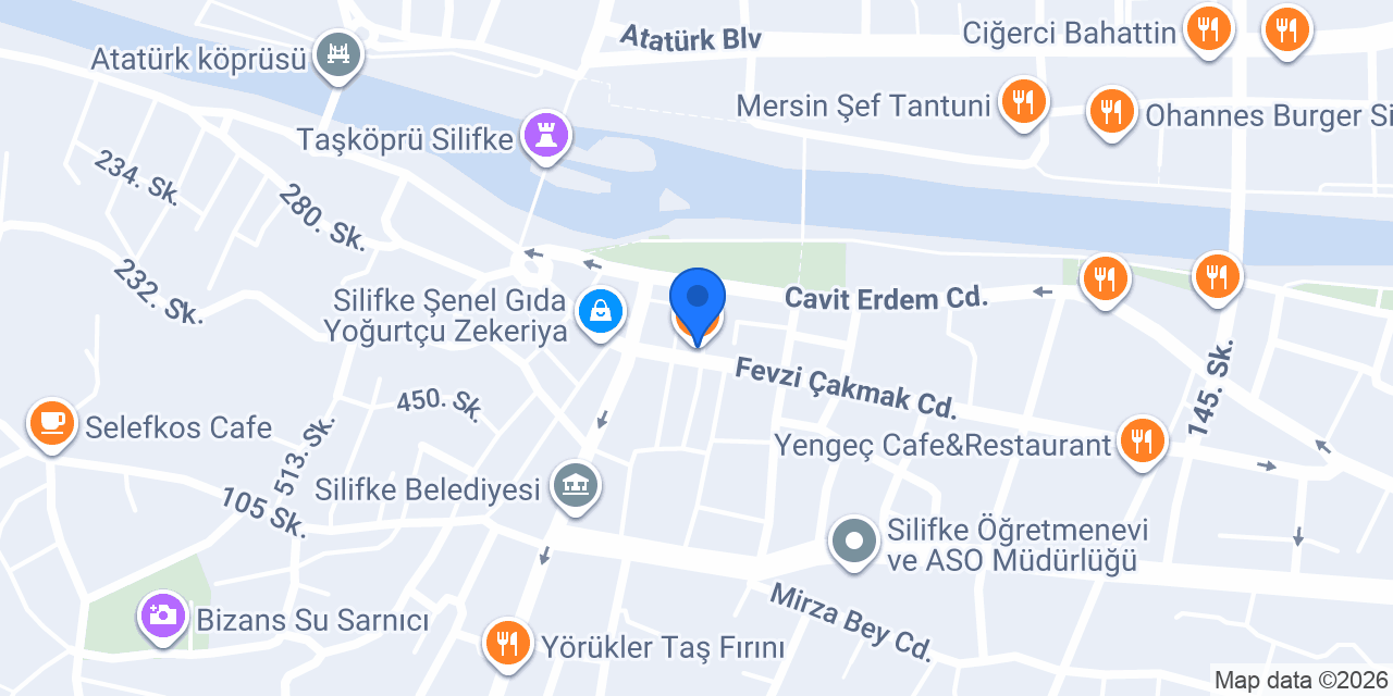 Gözde Restoran konumu