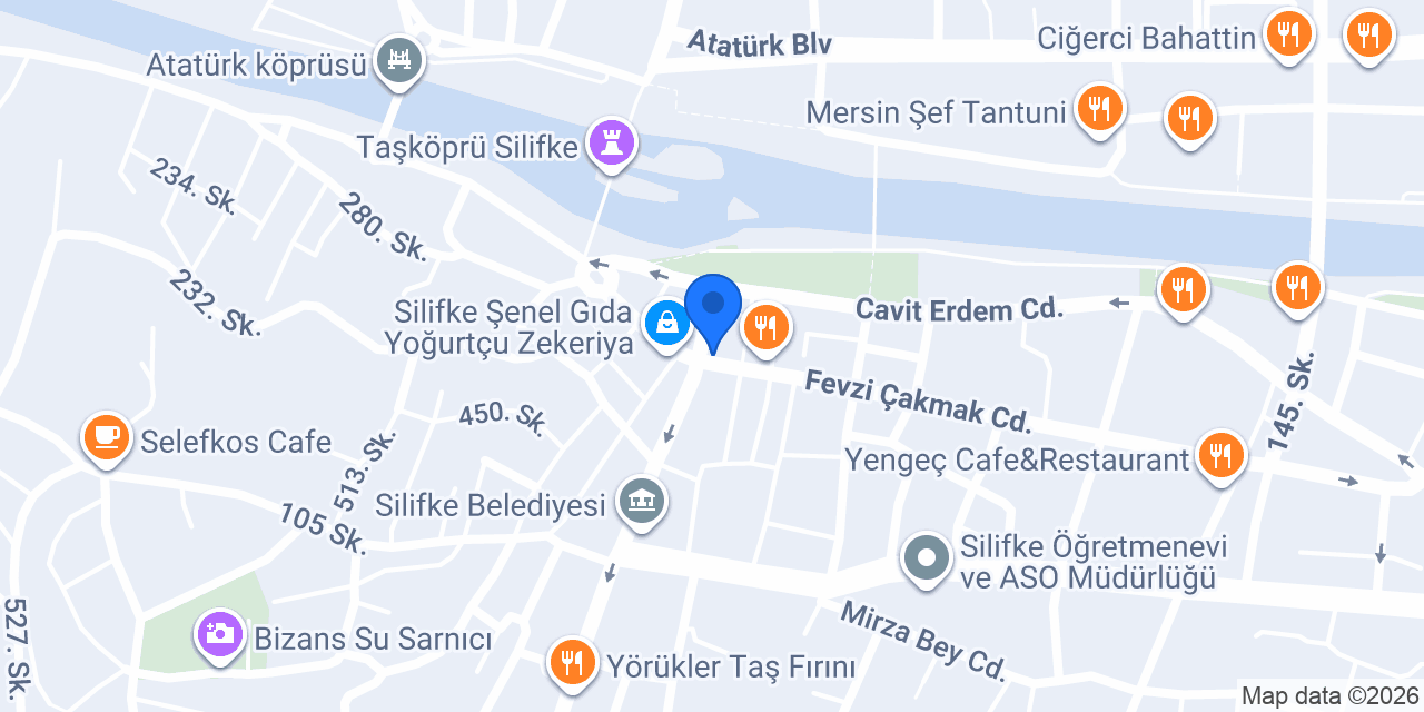 ESNAF TOST SİLİFKE konumu