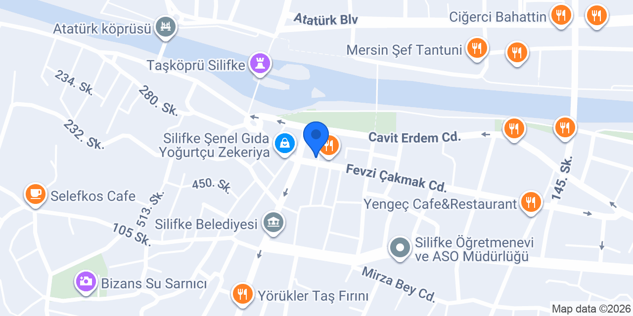 Derya Çiçekcilik konumu