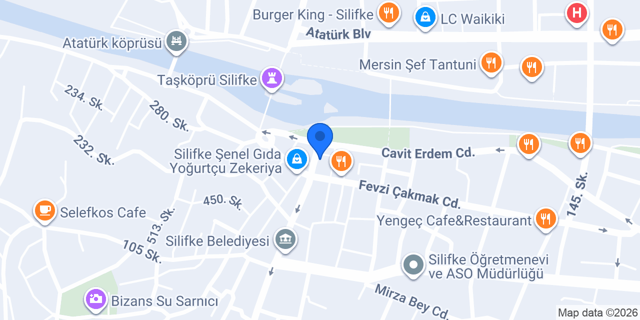 Tosmurluoğlu Tantuni konumu