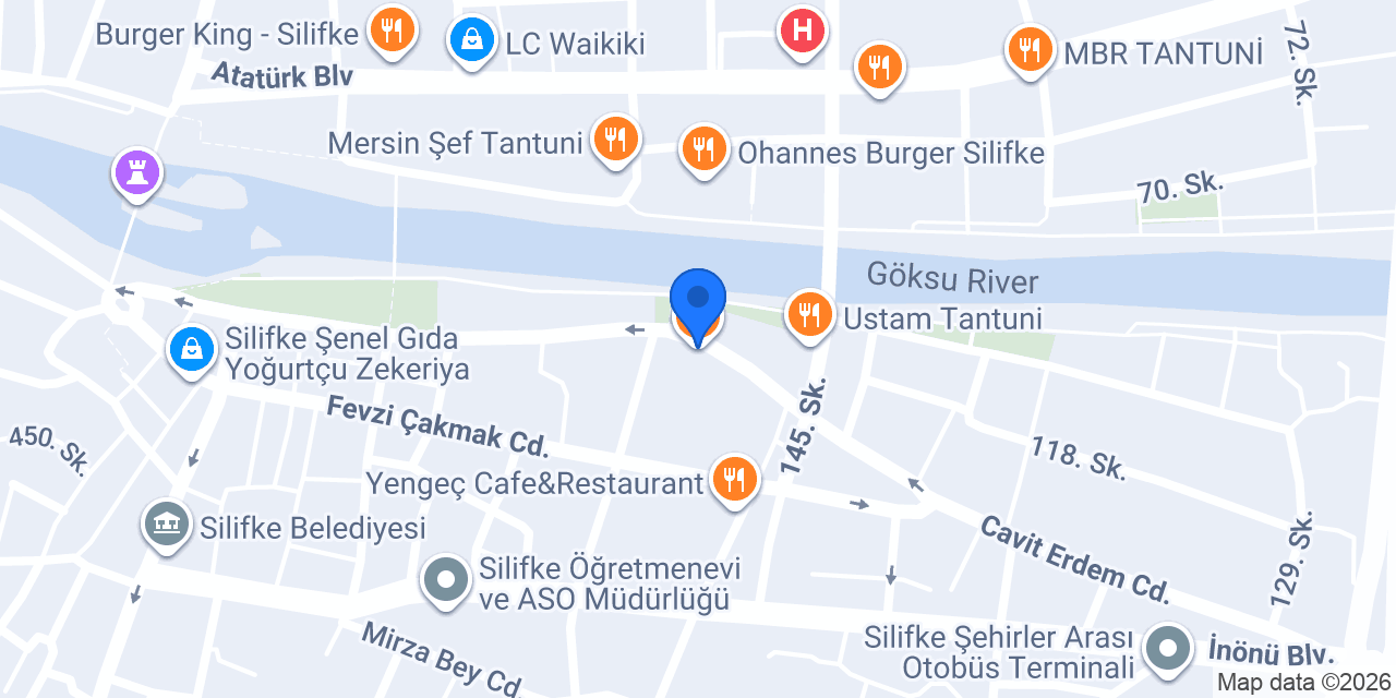 Yengeç Durağı konumu