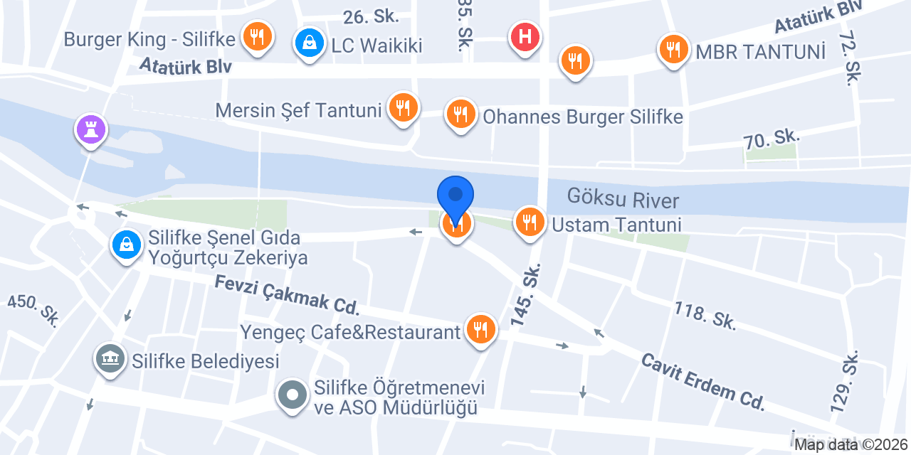 Yetkin Balık Restoran & Yengeç konumu