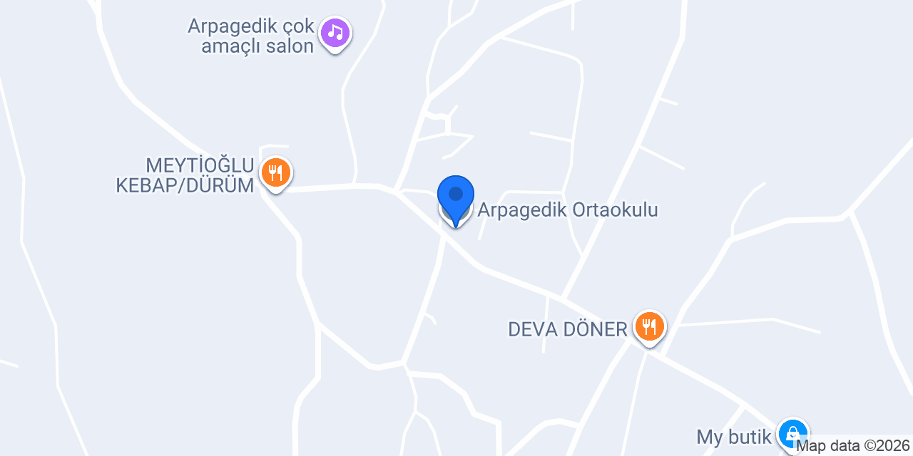 Arpagedik Ortaokulu konumu