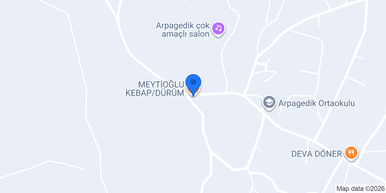 MEYTİOĞLU KEBAP/DÜRÜM konumu