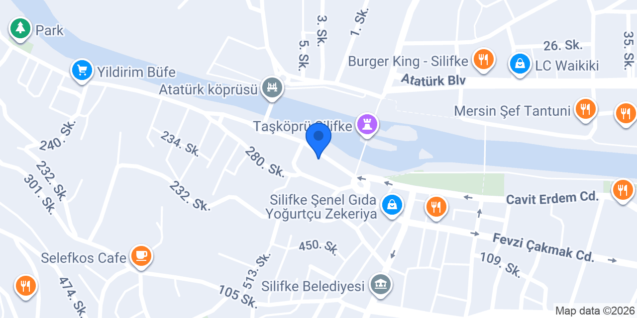 Küçük Hacı Kasaplar Toptan Satış Mağazası konumu