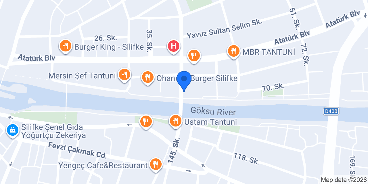 Balbadem Dondurma Silifke konumu
