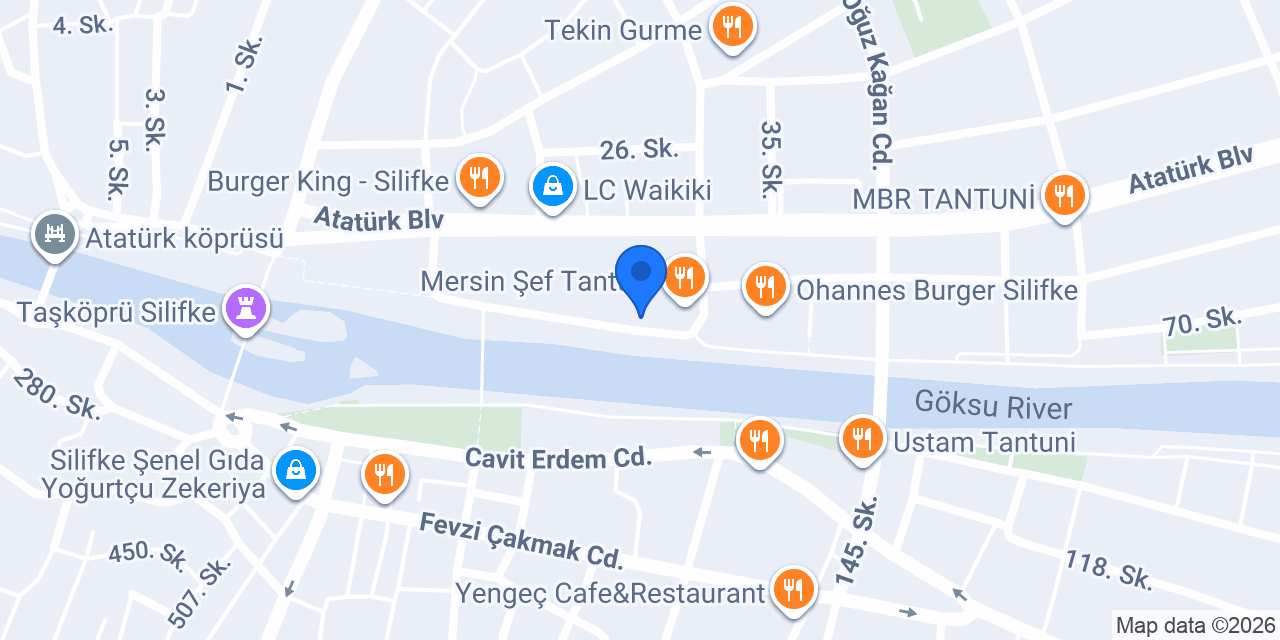 Cajun Corner konumu