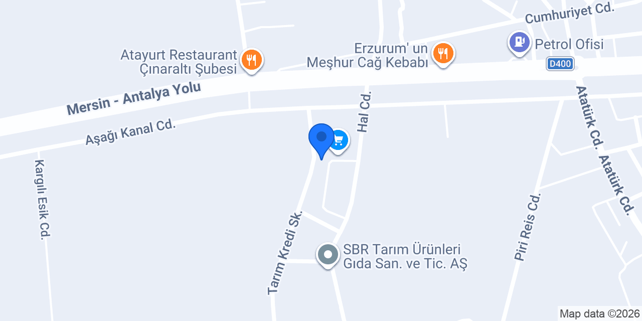 Lider Gıda konumu