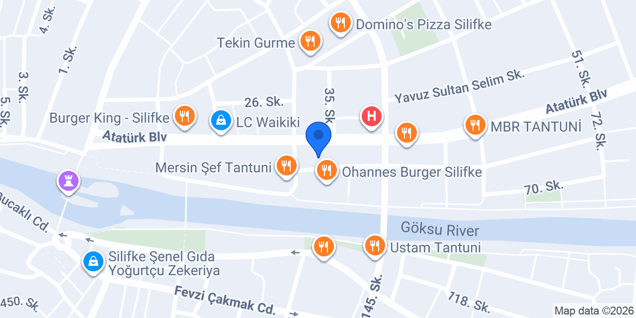 Deniz Petshop konumu