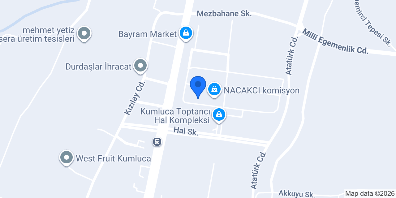 BŞF Açıkyürek Tarım Ürünleri Ltd.Şti konumu