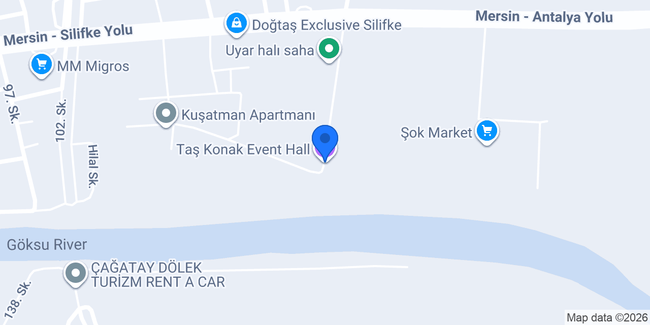 Taş Konak Event Hall konumu