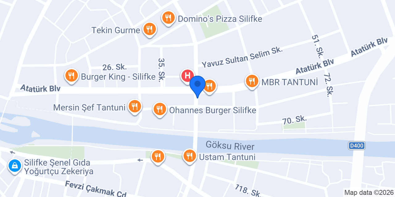 Yaprak Lahmacun konumu