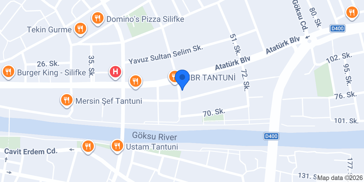 Vitrin Corner konumu