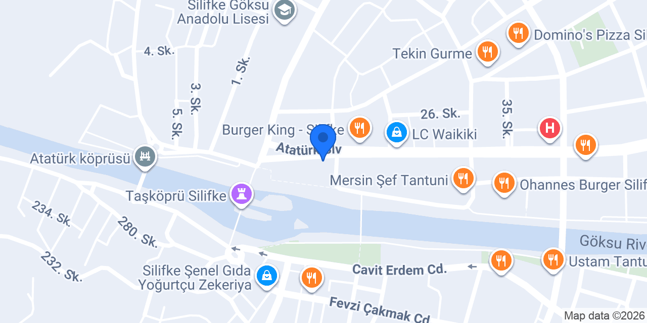 Göksu Hotel konumu