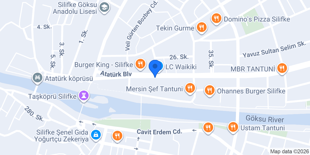 SUPERSTEP SİLİFKE konumu