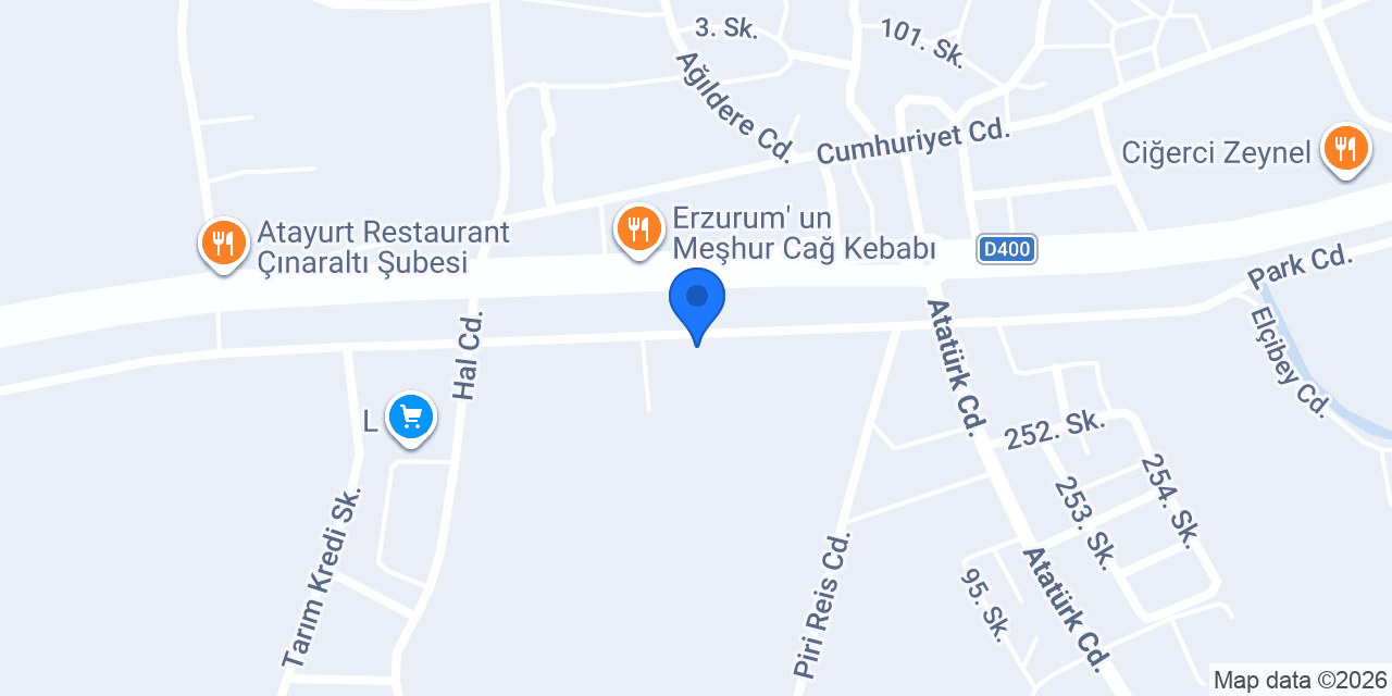 TEKİN ELEKTRİK konumu