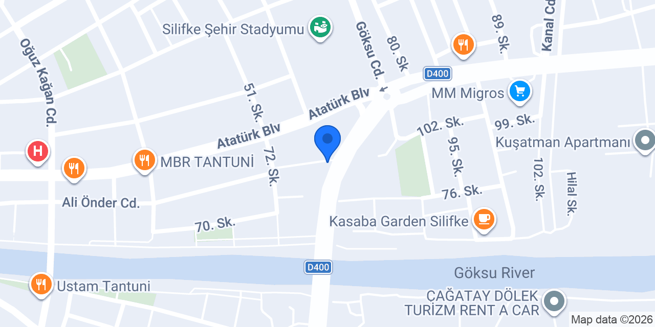 DM GARAGE konumu
