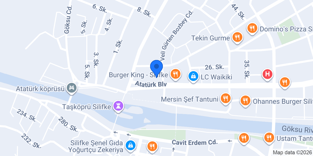 Atasun Optik konumu