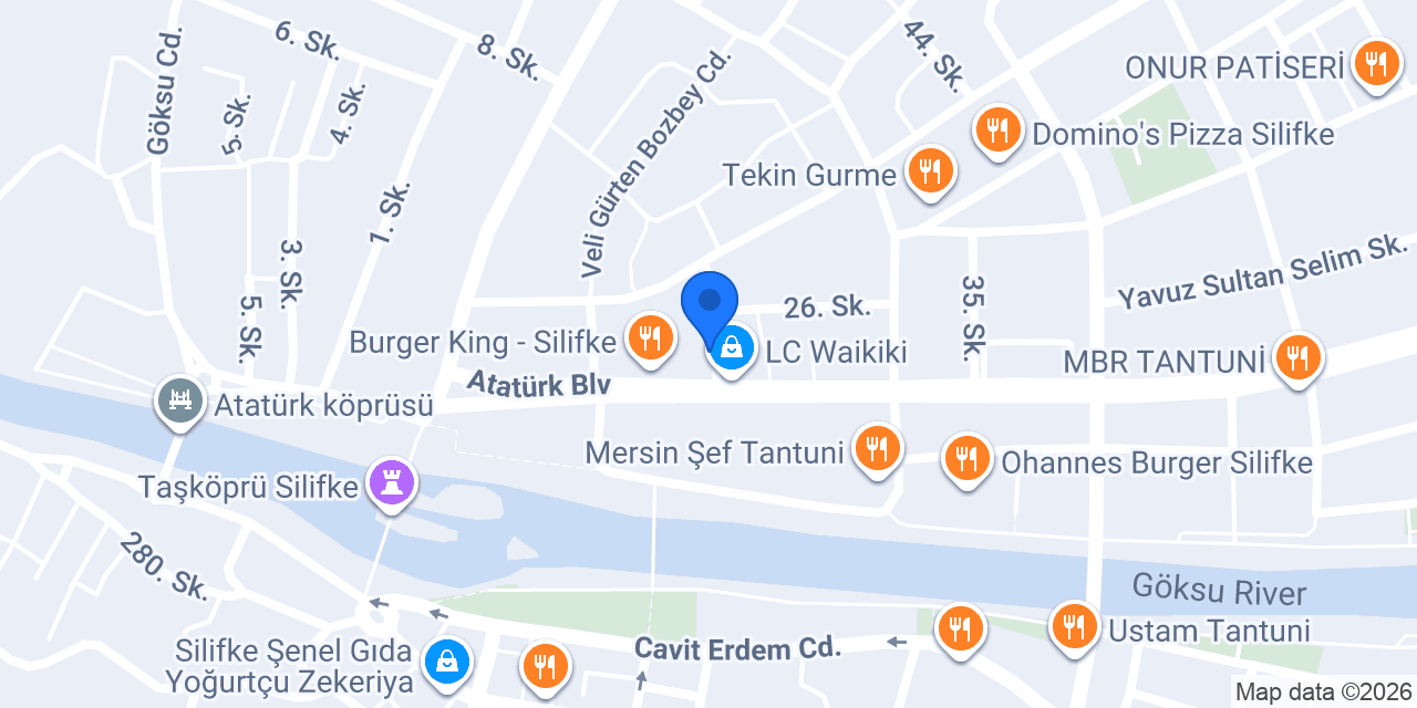 Beyefendi Erkek Kuaförü konumu