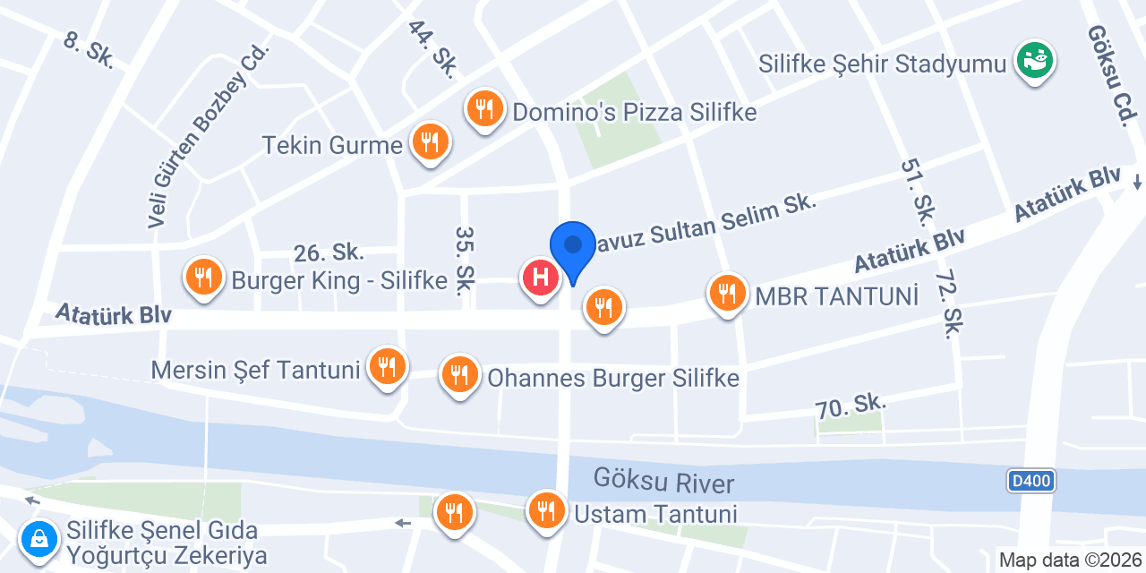 Erkek Kuaförü Atilla konumu