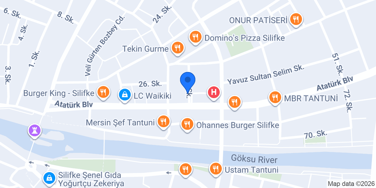 foko silifke konumu