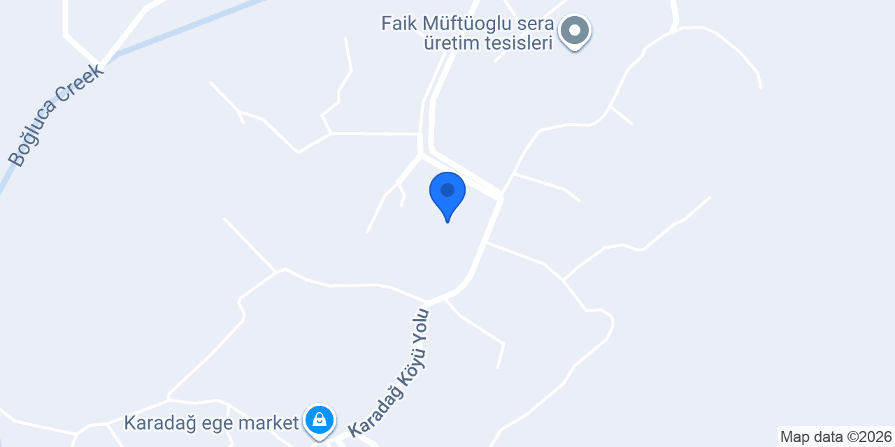 Karadağ ilkokulu/Ortaokulu konumu