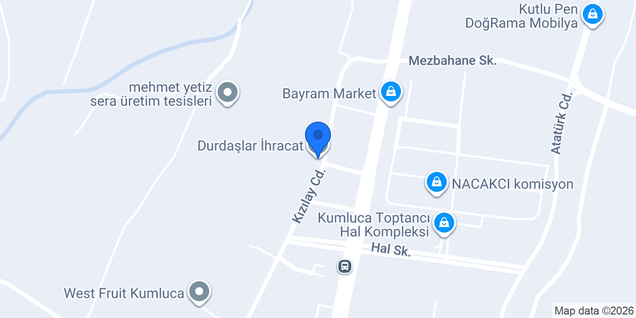 Durdaşlar İhracat konumu