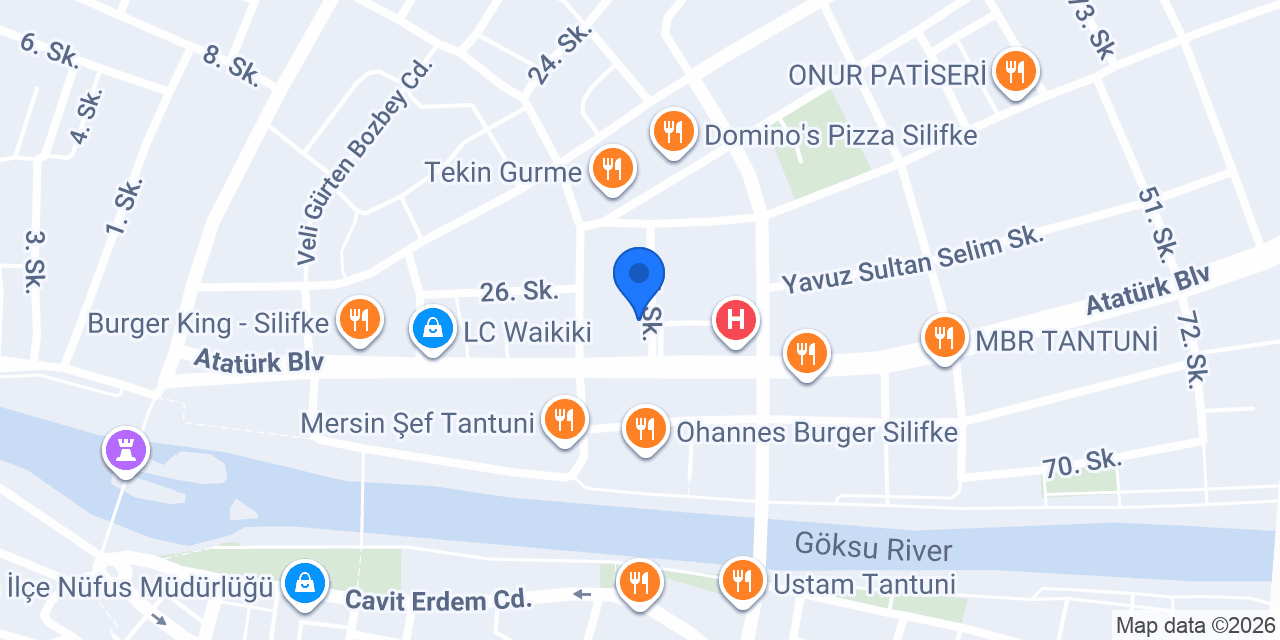 Yılmaz Optik konumu